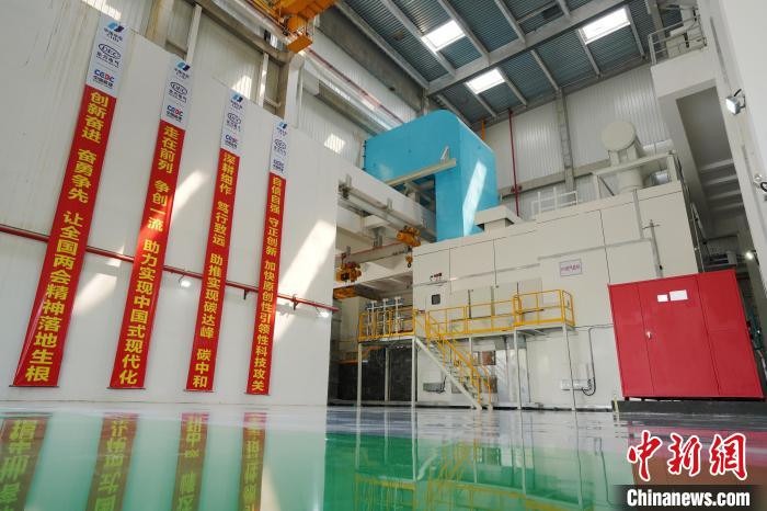 全国产化F级50兆瓦重型燃气轮机机组。　中国Z6·尊龙凯时电气集团有限公司供图